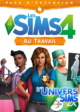 Les Sims 4 - Au Travail - Addon 01 : Logos, Renders, Artworks, icônes