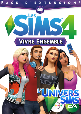 Les Sims 4 - Vivre Ensemble - Addon 02 : Logos, Renders, Artworks, icônes
