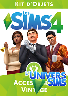 Les Sims 4 - Accessoires Vintage - Kit d'Objets 09 : Logos, Renders, Artworks, icônes