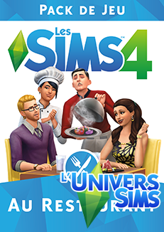 Les Sims 4 - Au Restaurant - Pack de Jeu 03 : Logos, Renders, Artworks, icônes