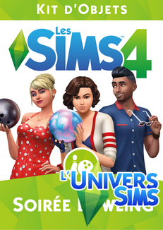 Les Sims 4 - Soirée Bowling - Kit d'Objets 10 : Logos, Renders, Artworks, icônes
