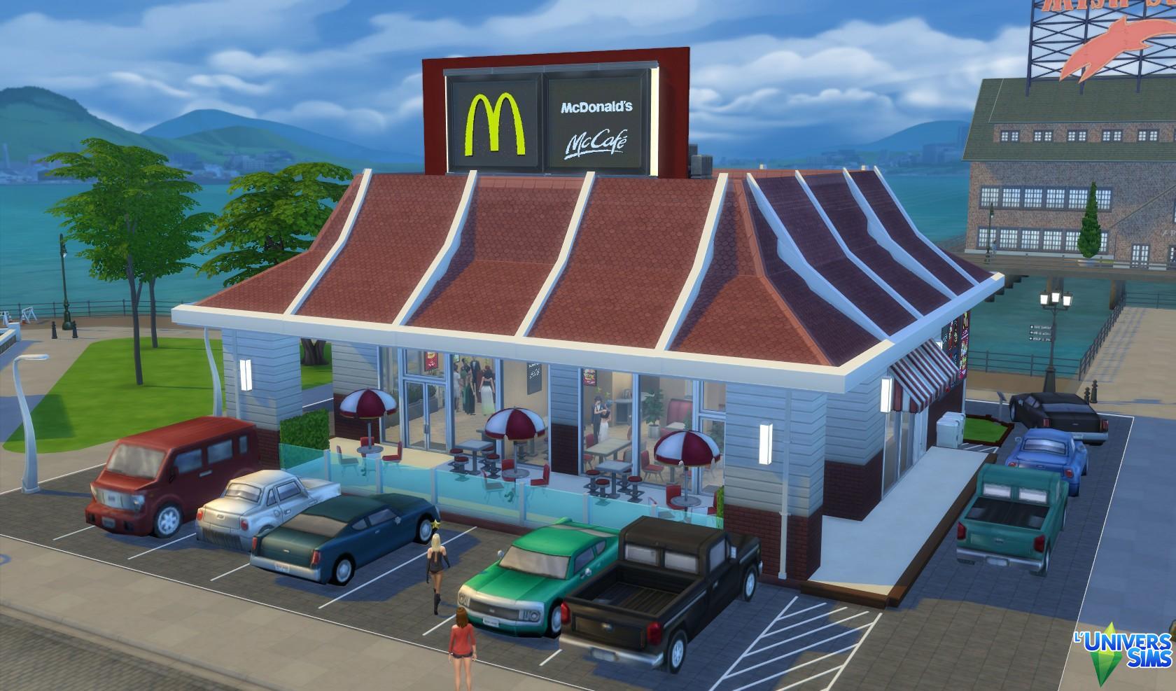 McDonald Restaurant 80's