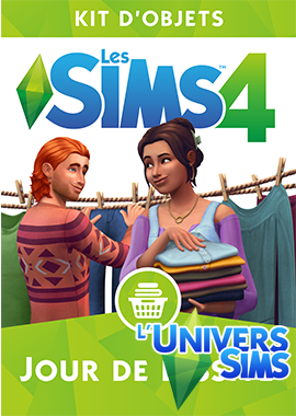 Les Sims 4 - Jour de Lessive - Kit d'objets 13 : Logos, Renders, Artwork