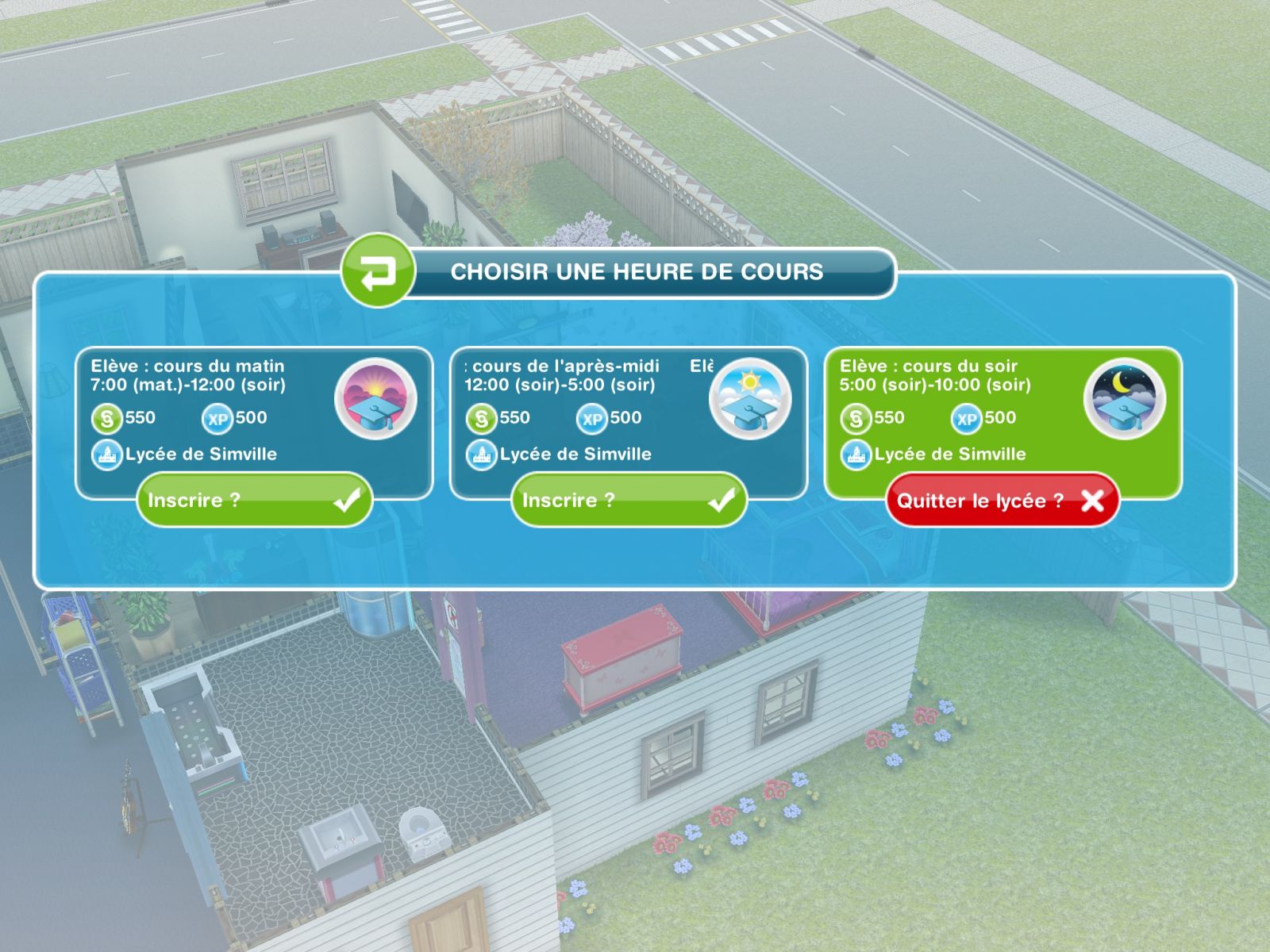 les-sims-gratuit-freeplay-horaires-lycee-adolescent-ado