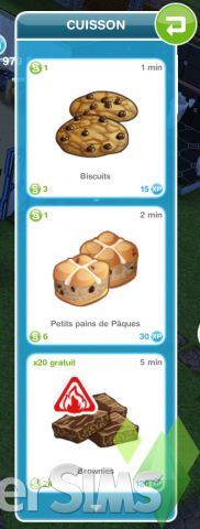 Sims Freeplay - Quête de niveau - Le meilleur pain.jpg