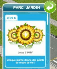 Sims Freeplay - Quête de niveau - L'argent pousse sur les arbres.jpg