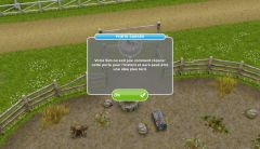 Sims Freeplay - Quête de niveau - Monture en peinture.jpg