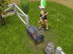 Sims Freeplay - Quête de niveau - Monture en peinture.jpg