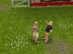 Sims Freeplay - Quête de niveau - Monture en peinture.jpg