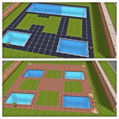 Piscines « contemporaines »