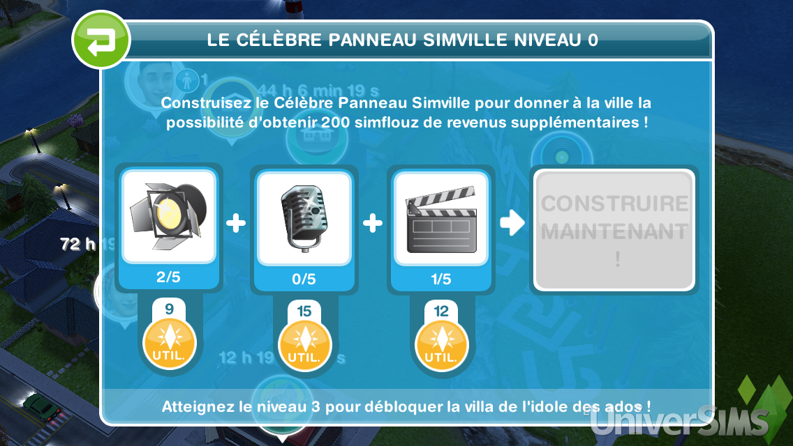 Les Sims Gratuit freeplay Maj adolescents - phase 3 idoles des jeunes