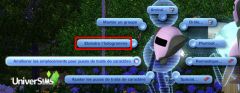 Sims 3 En route vers Le futur plumbot caractere projection holographique 4