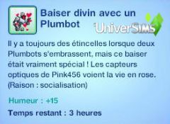 Sims 3 En route vers Le futur plumbot caractere capacite aimer 7