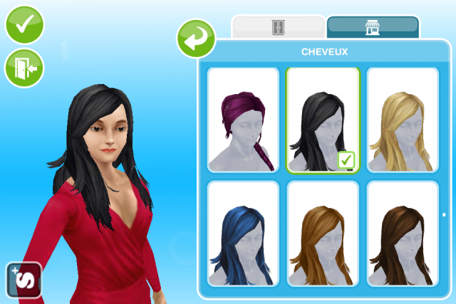 Sims Freeplay Evenement de loisirs - Coiffures exclusives Spoiler 3.png
