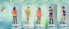 Sims4 CAS styles predefinis