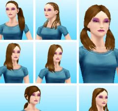 Les 6 premier cheveux longs