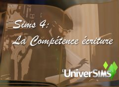 Sims 4 competence ecriture titre