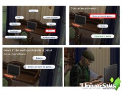 Sims 4 competence ecriture debuter 01