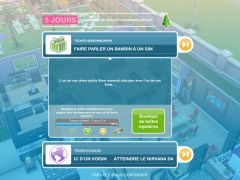 Faire parler un bambin à un Sim