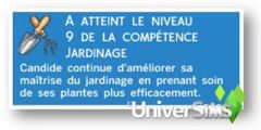 Sims 4 Competence jardinage niveau 9 01