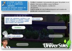 Sims 4 Competence jardinage niveau 5 01
