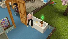 20140607 - Rosy Varte prend bien soin de "son" bébé