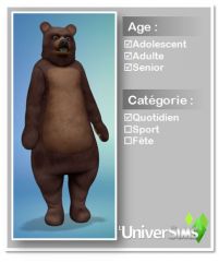 Sims4 Destination Nature CAS vetements homme 01