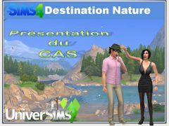 Sims4 Destination Nature CAS Titre