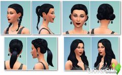 Sims4 Destination Nature CAS coiffures