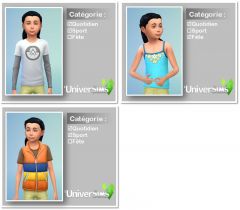 Sims4 Destination Nature CAS vetements enfant 03