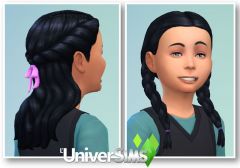 Sims4 Destination Nature CAS coiffures enfant