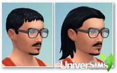 Sims4 Destination Nature CAS coiffures homme