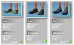Sims4 Destination Nature CAS chaussures homme 01