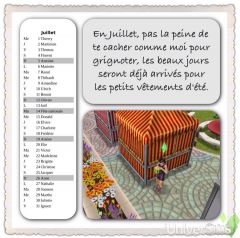 Calendrier Freeplay 2015 juillet