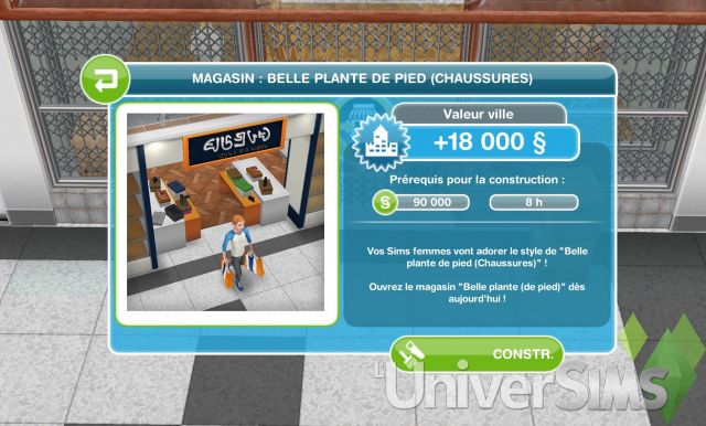 Sims Freeplay - Guide de présentation - Centre Commercial : 1ère partie.jpg