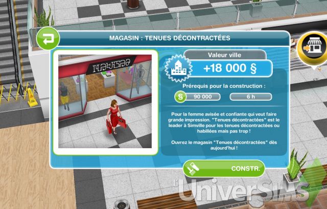 Sims Freeplay - Guide de présentation - Centre Commercial : 1ère partie.jpg