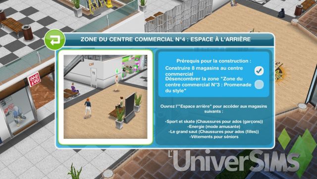 Sims Freeplay - Guide de présentation - Centre Commercial : 1ère partie.jpg
