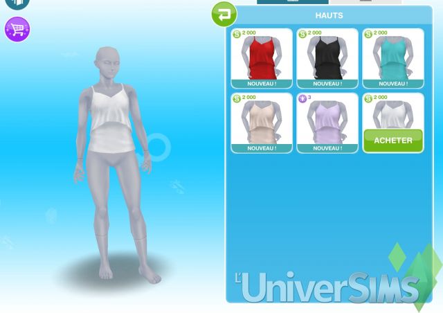 Sims Freeplay - Guide de présentation - Centre Commercial : 1ère partie.jpg