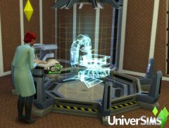 Sims4 Au travail Fanday Carriere scientifique 05