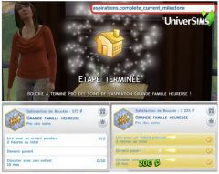 Les Sims 4 cheat codes aspiration completer etape