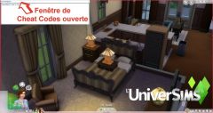 Les Sims 4 cheat codes fenetre ctrl shift C