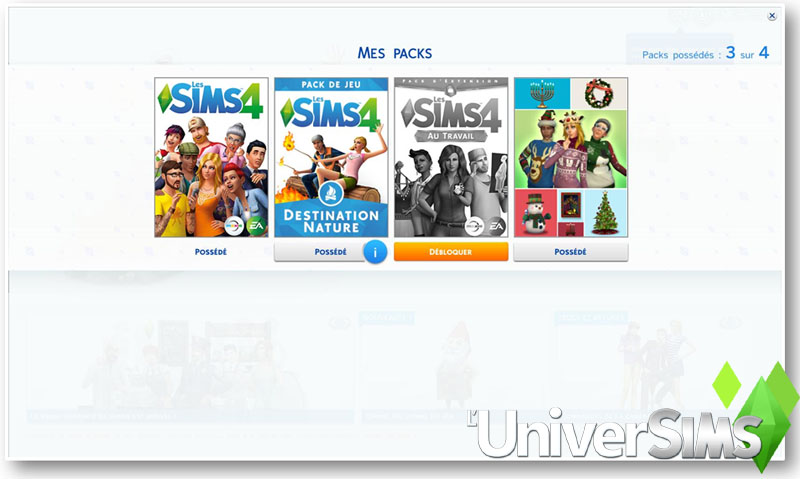 Sims4-Mise à jour mars 2015