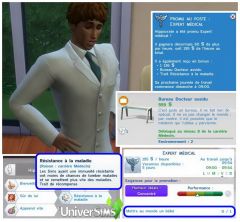 Les Sims 4 Au Travail docteur carriere N8