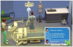 Les Sims 4 Au Travail docteur carriere N7 operation