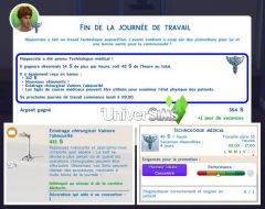 Les Sims 4 Au Travail docteur carriere N4