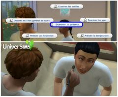 Les Sims 4 Au Travail docteur carriere N2 tests 2