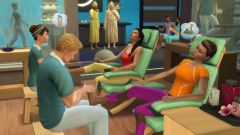 Les Sims 4 Détente au spa
