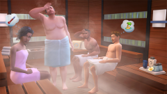 Les Sims 4 Détente au spa