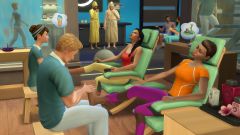 Les Sims 4 Détente au spa