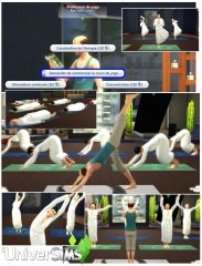 Les sims 4 pack detente Au Spa studio yoga aham ashram yogi